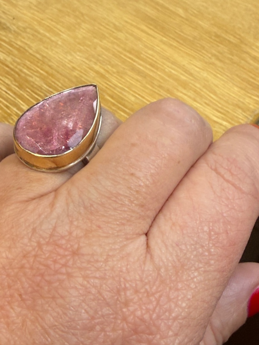 Jamie Joseph Pink Tourmaline Ring - Picture 5 of 6